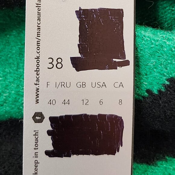 Marc Aurel Women's Black/Green Pullover Sweater Size 6 & 8 - Picture 5 of 8